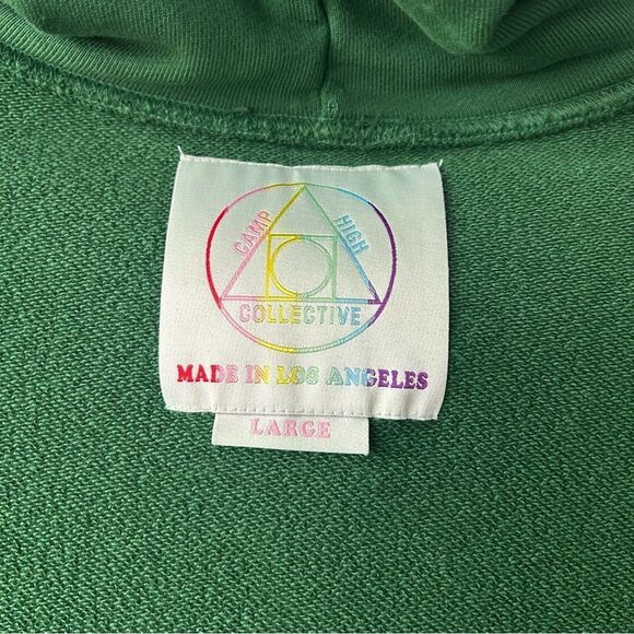 Camp High x Giorgio Baldi Collab green Hoodie - Picture 9 of 12